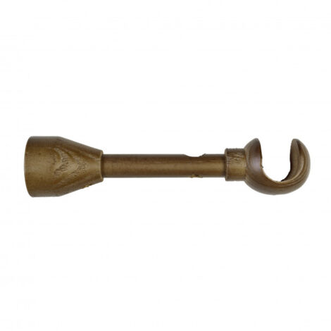 Ideas Wood Supporto a Parete Doppio - Frassino Satinato