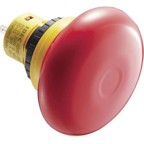 Idec AB6E-4BV02PRH Interruttore di arresto di emergenza 250 V/AC 3 A 2 NC IP65 1 pz.