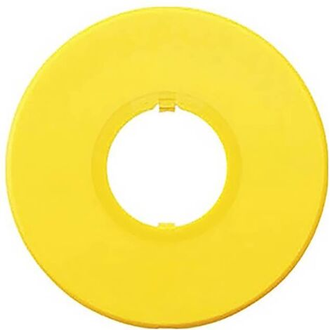 Idec HW Emergency Stop Series HWAV-0-Y Plaque signalétique (Ø x L) 60 mm x 1.5 mm jaune 1 pc(s)