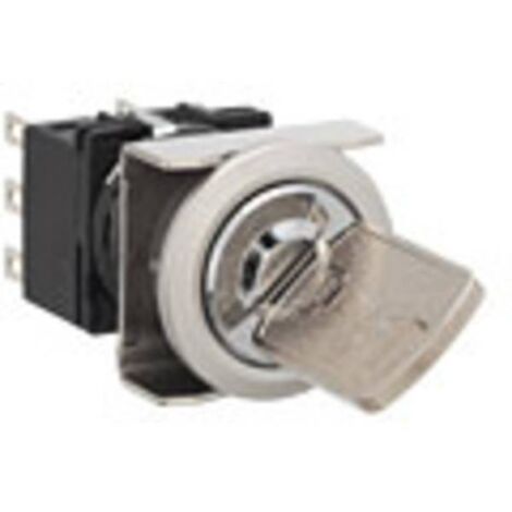 Idec LB6MK-21T6B LB6MK-21T6B Interruttore a chiave 250 V 5 A 1x Off / (On) 1 x 90 ° IP65 1 pz.