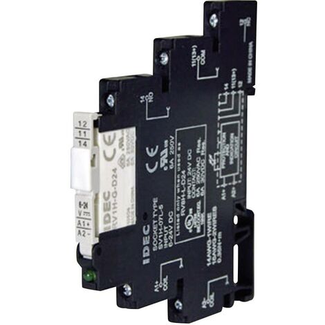 Idec RV8H-L-AD220 Module relais Tension nominale: 230 V/DC Courant de commutation (max.): 6 A 1 inve