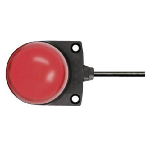 Idec Segnalatore luminoso LED LH1D-D2HQ4C30R LH1D-D2HQ4C30R Rosso Luce continua 24 V/DC, 24 V/AC