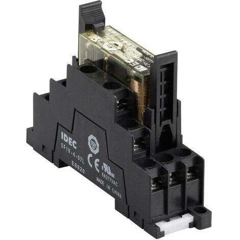 Idec SF1V-4-07L Support relais Adapté pour série (relais): Idec série RF1V (L x l x H) 75 x 22.4 x 58.9 mm 1 pc(s)