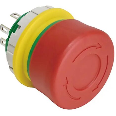Idec Short Body E-stop Arrêt d'urgence 250 V 5 A IP65, IP67, IP69K 1 pc(s) Y033533
