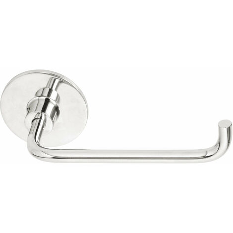 Idée support de porte en acier chromé