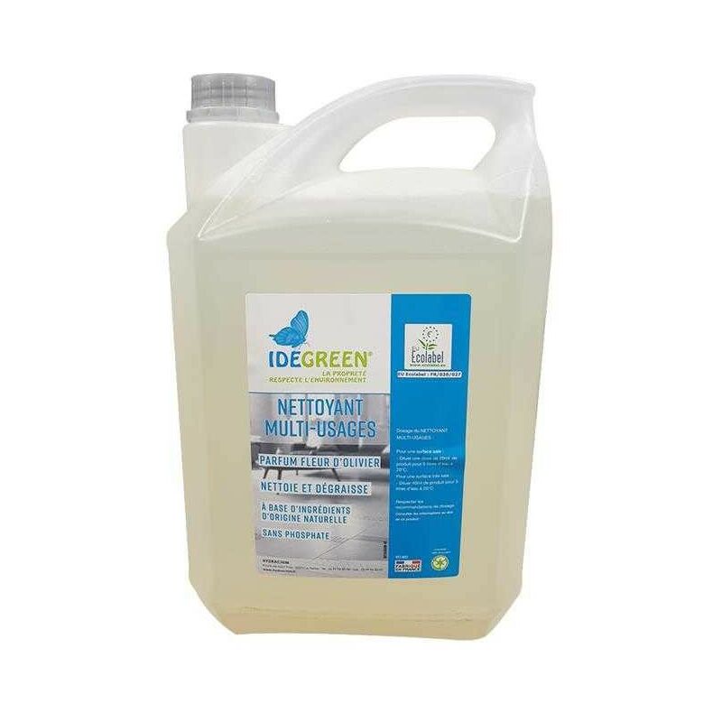 Hydrachim - Idegreen nettoyant multi-usages 5 litres - hyd 002180301 - Détergents sol