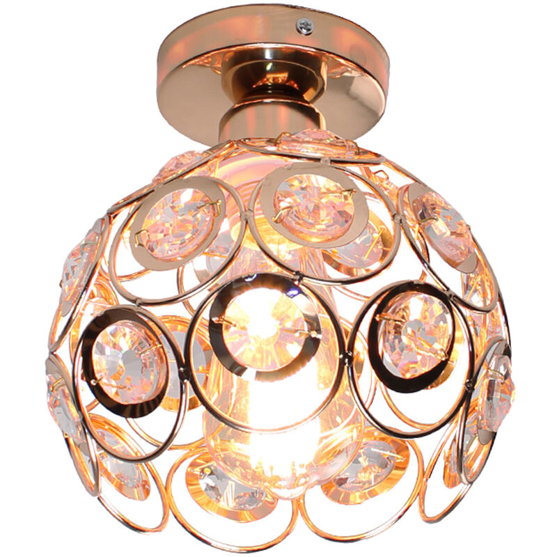 Idegu - Plafonnier Vintage Industriel en Metal E27 Luminaire