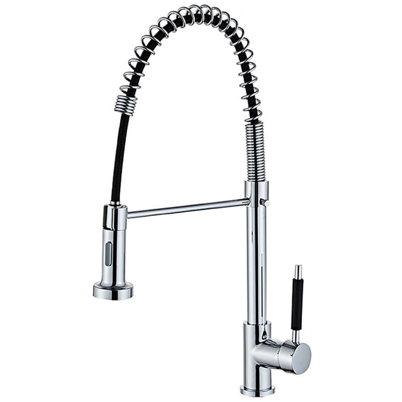 Ideko - Robinet de cuisine Mitigeur d'evier cuisine Haut etirable Flexible