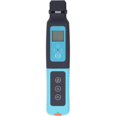 Identificador portátil de fibra óptica, pantalla LED de dirección, comprobador portátil de fibra óptica para latiguillos de fibra de 2 mm, 3 mm, 900 nm y 250 nm.