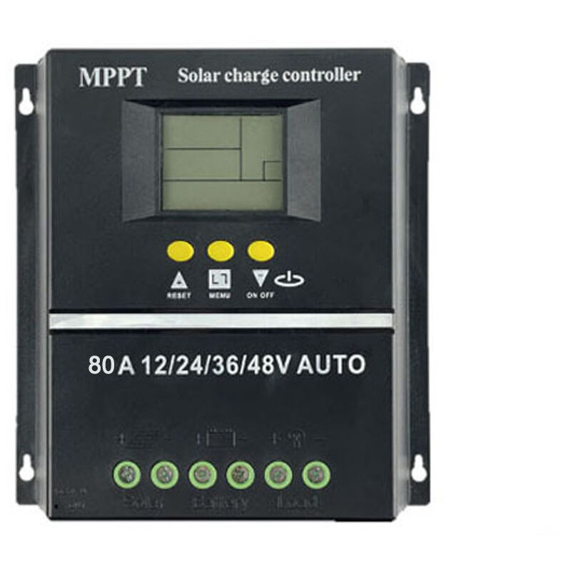 Identification automatique de tension Contrôleur mppt solaire Écran lcd Système hors réseau Systèmes de production d'énergie électrique pour batterie