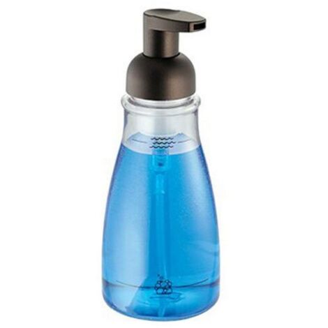 iDesign 50104EU Pompa Sapone Liquido Schiumoso, Plastica, Trasparente, 0.1x0.1x0.1 cm