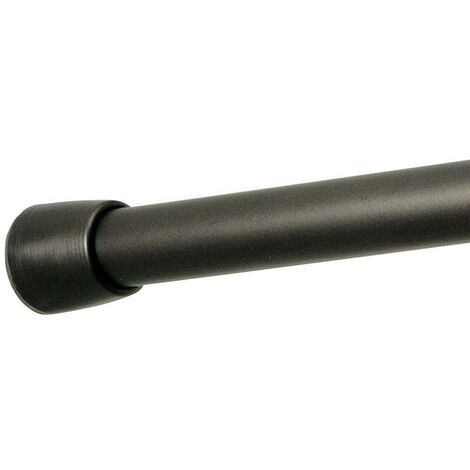 Cappa Doppio bastone per tende in acciaio 305-457 cm nero - Umbra