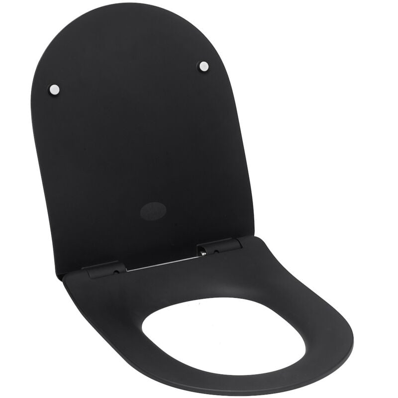 Idevit - Alfa - Abattant Softclose noir mat (AL030SBL)