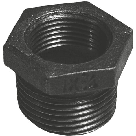 IDMAR Riduttore 5/4" x 1" nero (DN32 x DN25) N4