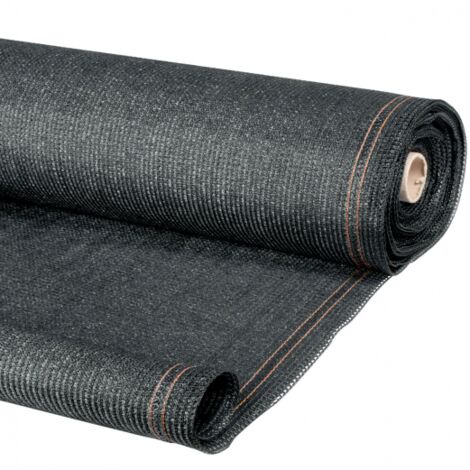 Idmarket – Brise vue renforcé 1,2 x 10 m gris anthracite 220 gr/m² – Opacité 95% – Œillets pour installation facile – Usage professionnel - GRIS 220 GR