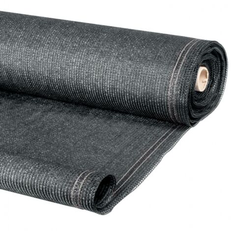 Idmarket – Brise vue renforcé 1,5 x 10 m gris 90 gr/m² – Polyéthylène ultra résistant – Degré d'occultation 80% – Œillets argentés pour fixation