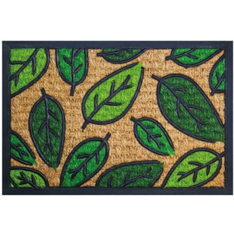 IDMAT TAPIS CUBA RECTANGULAI FEUILLE 40X60CM ID MAT-ID GROUP CUBAN4060RECFEU