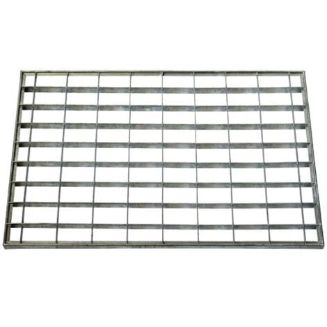 ID MAT IDMAT - Tapis grille métallique 40x60cm