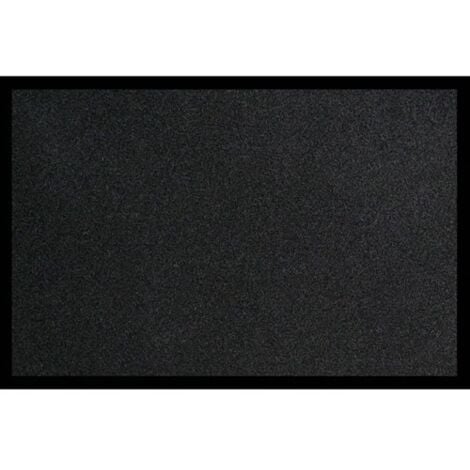 ID MAT IDMAT - Tapis prima noir 60x160 cm