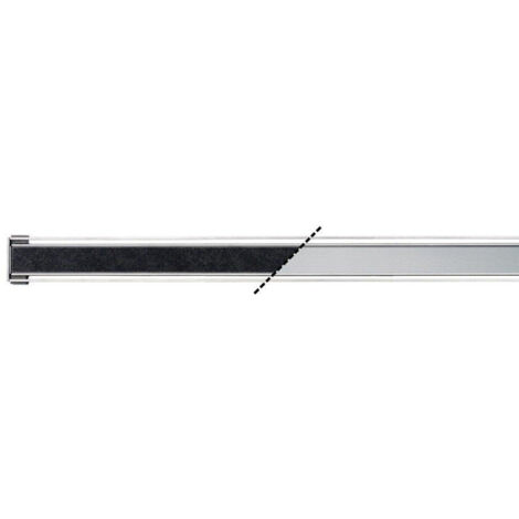 Idrain caillebotis planotile pour caniveau de douche carrelable mat 600 mm