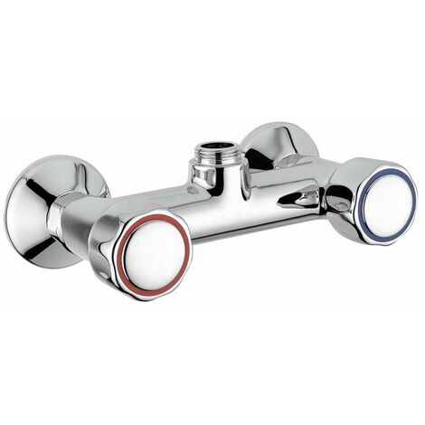 Idral 09450/DC mélangeur d'évier mural  Chromé - Laiton