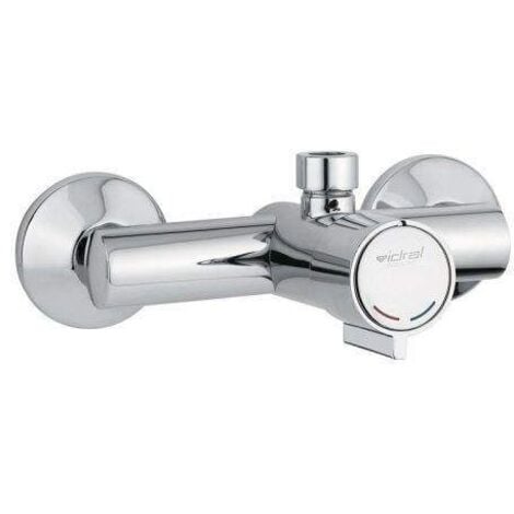 Idral Mezclador temporizado para ducha coleción Minimal 08132 cromado brillante