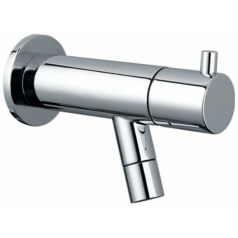Idral – Robinet lavabo mural 2102 laiton chromé – Débit 6 l/min – Pression 1-6 bar – Installation murale – Disques céramiques 90°