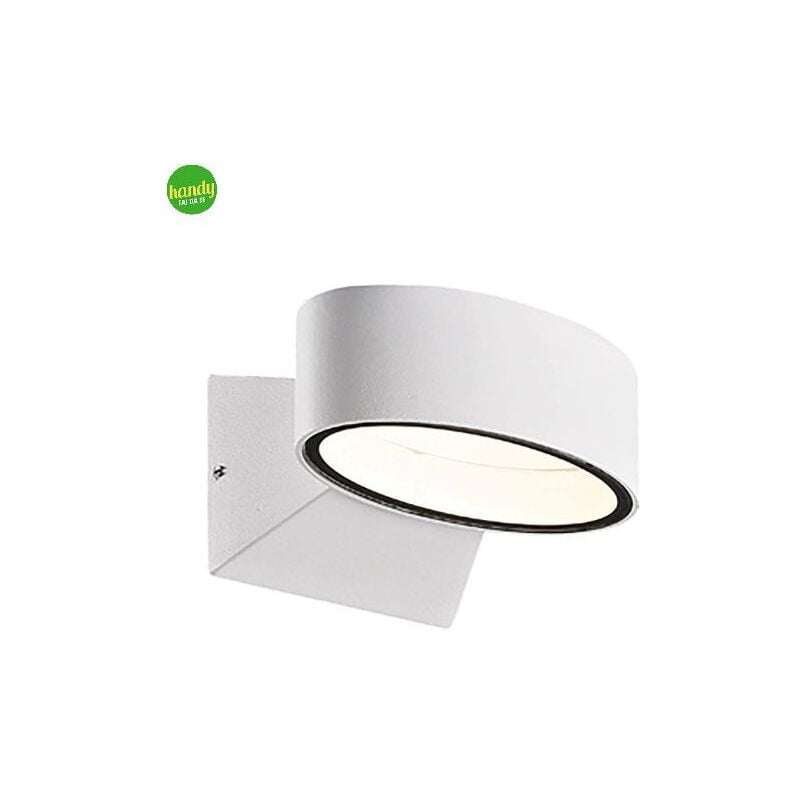Applique da esterno Green Light idris ip54 6 w 4000k bianca