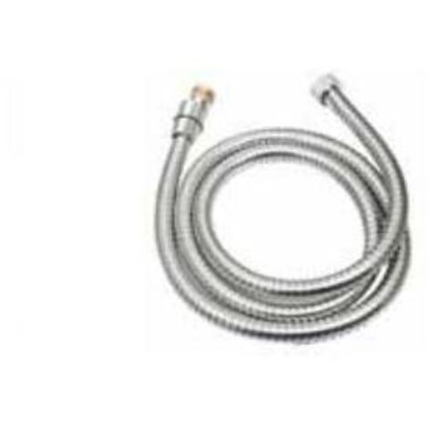 Idro-bric flessibile in acciaio cromato doppia aggraffatura antitorsione 150 cm blifle0024cr