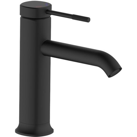 Idro Bric Miscelatore Lavabo Riviera Nero Satinato