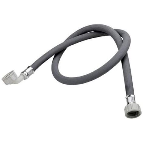 Idro Bric Tubo per Carico Lavatrice con Attacco 3-4 Curvato 200cm