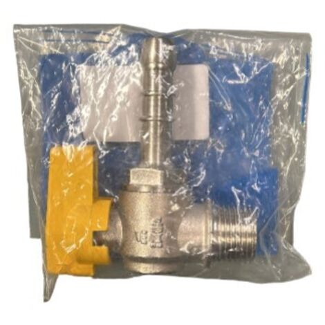 IDRO POINT - RUBINETTO SFERA M GAS 1/2X14 SQUADRO