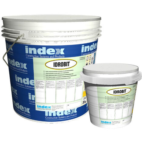 Idrobit impermeabilizzante elasto-bituminoso da 1 kg