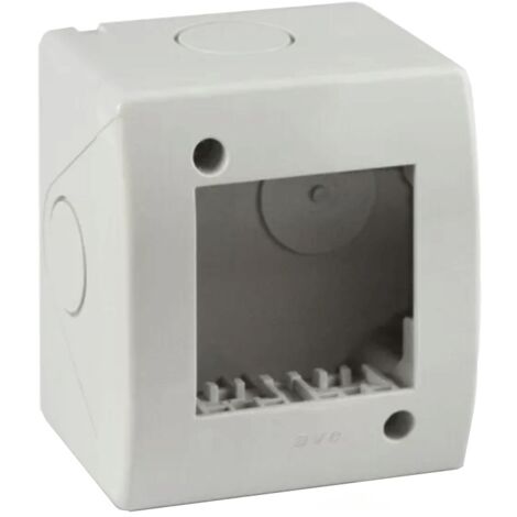 Idrobox Contenedor Ave 2 módulos para tubo RAL7035 IP40 44Q02