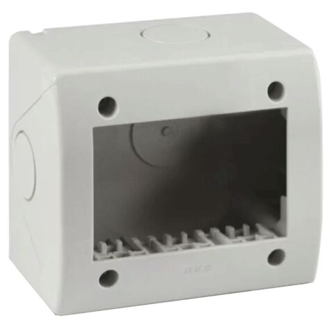 Idrobox Contenitore Ave 3 moduli per tubo RAL7035 IP40 44Q03