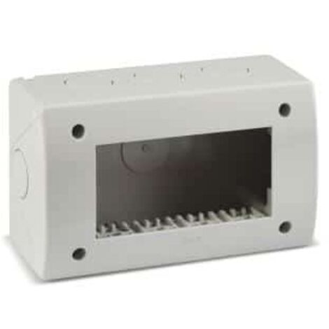 Idrobox Contenitore Ave 4 moduli per tubo RAL7035 IP40 44Q04