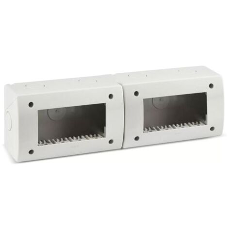 Idrobox Scatola Ave autoportante 4+4 Moduli IP40 RAL7035 Serie S44 44Q08