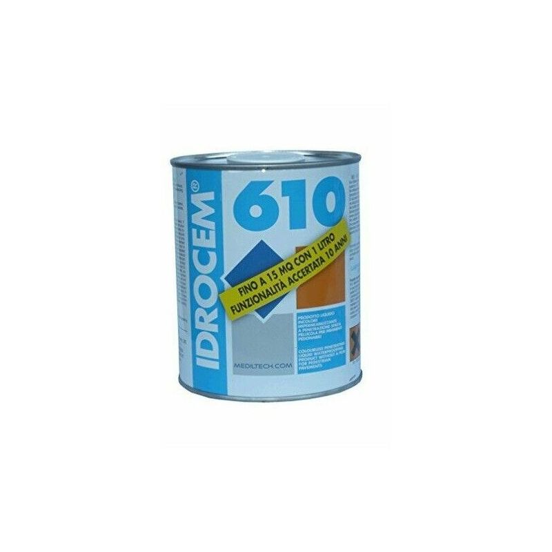 Idrocem - 610 latta lt 5 impermeabilizzante trasparente per terrazzi e balconi