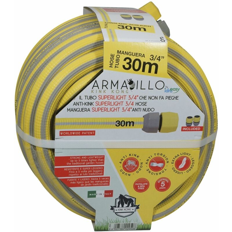 

Idroeasy - IDRO EASY 2950 - Manguera superligera Armadillo Kink Kong 3/4' (19 mm) x 30 m