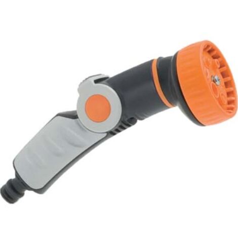 Idropistola multifunzione ergonomica 8 jet gf innesto rapido lt/min 18 bar 4 8004-3528 (2 pezzi) G.f.