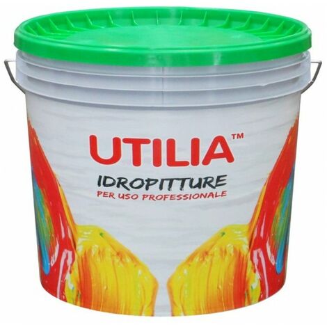 Idropittura Al Quarzo Liscio per Interni ed Esterni - Bianco - 14 Litri