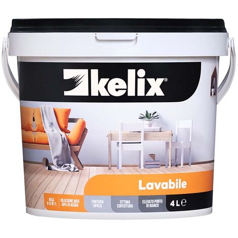Idropittura kelix lavabile lt 4