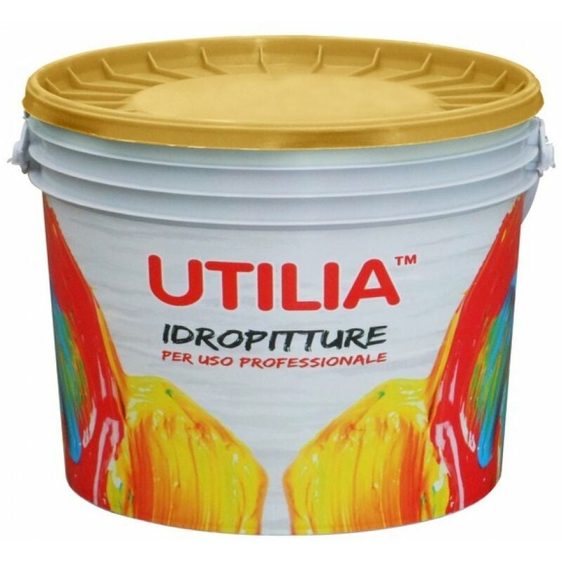 Utilia - Idropittura Lavabile Antimuffa per Interni - Bianco - 4 litri