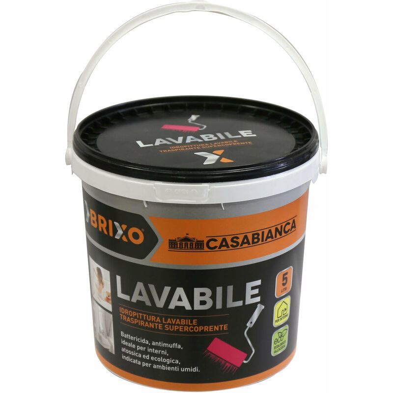 Brixo - Idropittura Lavabile casabianca - 14 Lt.