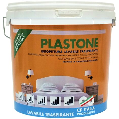 IDROPITTURA LAVABILE PLASTONE DA LT.14