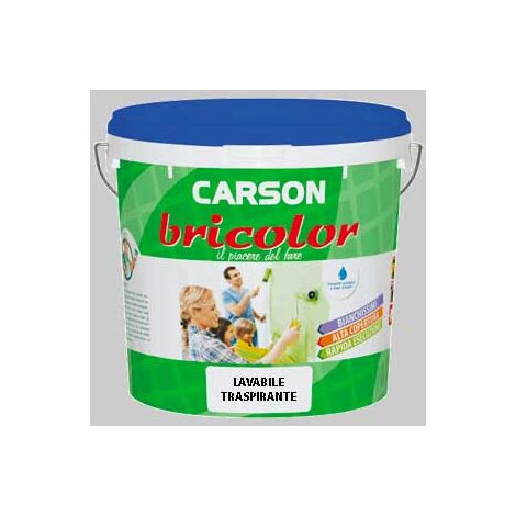 Idropittura lavabile traspitante bricolor 14 lt