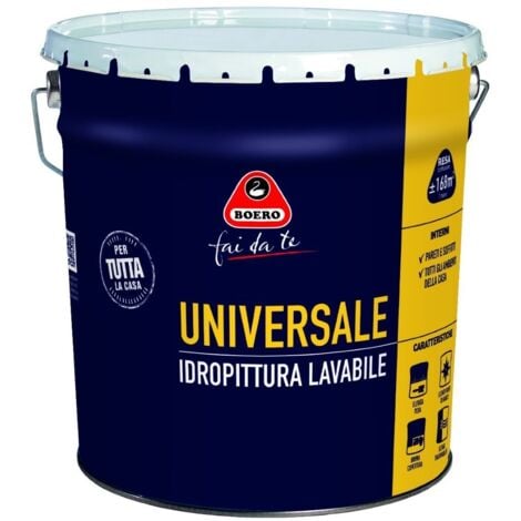 IDROPITTURA LAVABILE UNIVERSALE 14 LITRI- BOERO
