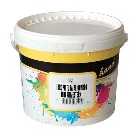 IDROPITTURA QUARZO HAND BIANCO LT  2,5