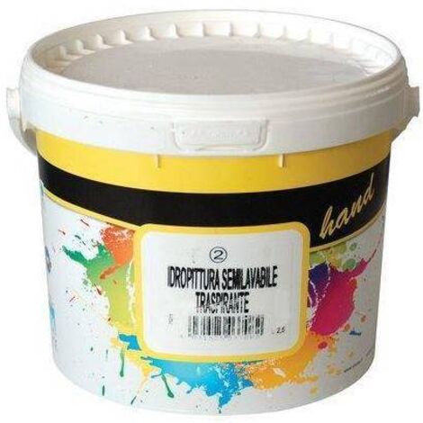 IDROPITTURA SEMILAVABILE HAND - BIANCO LT  2,5 - 2 pezzi