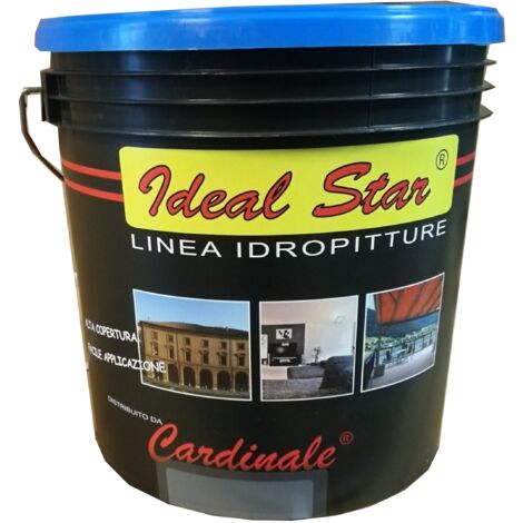 idropittura superlavabile ideal star 4 lt